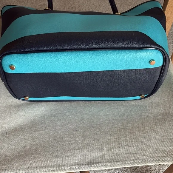 Kate Spade Navy and Blue Modern Tote - Picture 3 of 6